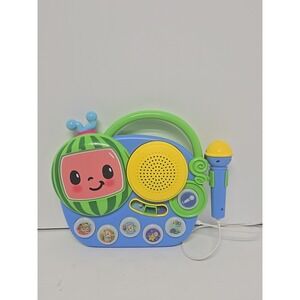 Cocomelon My First Sing- Along Boombox with Microphone Baby Toy